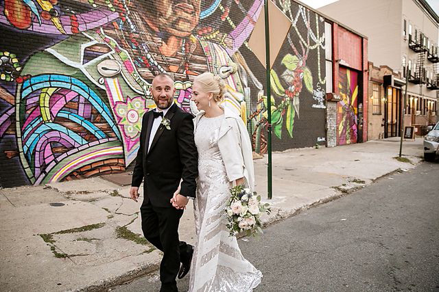 Super chic and stylish New York elopement by Stylish and Hip Weddings // onefabday.com