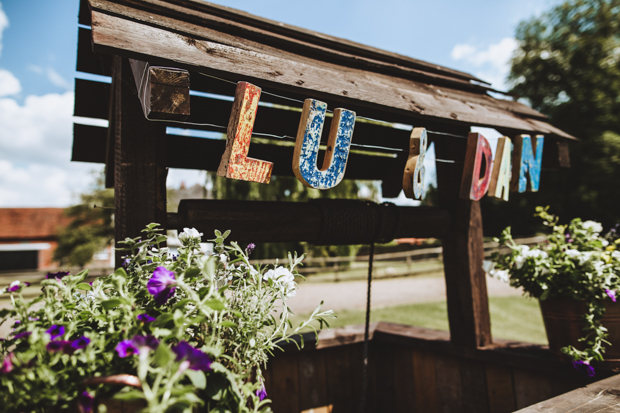 Whimsical Ipsden Farm Barn wedding by Frankee Victoria // onefabday.com