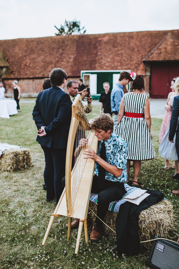 Whimsical Ipsden Farm Barn wedding by Frankee Victoria // onefabday.com