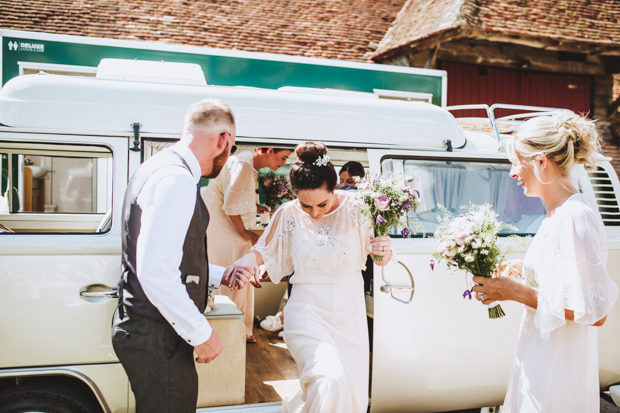 Whimsical Ipsden Farm Barn wedding by Frankee Victoria // onefabday.com