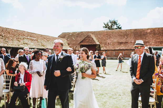 Whimsical Ipsden Farm Barn wedding by Frankee Victoria // onefabday.com