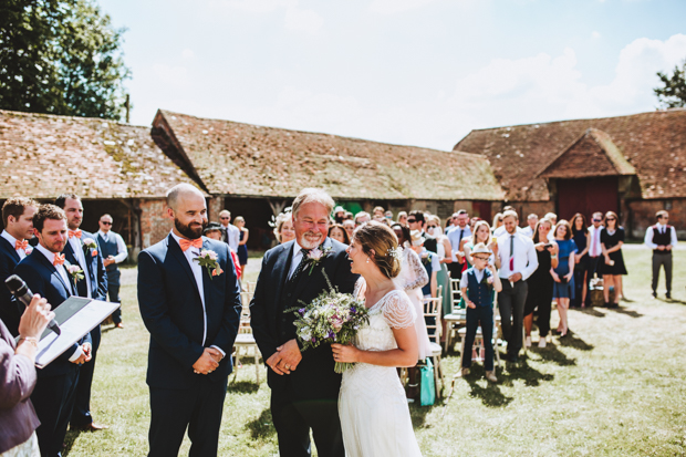 Whimsical Ipsden Farm Barn wedding by Frankee Victoria // onefabday.com