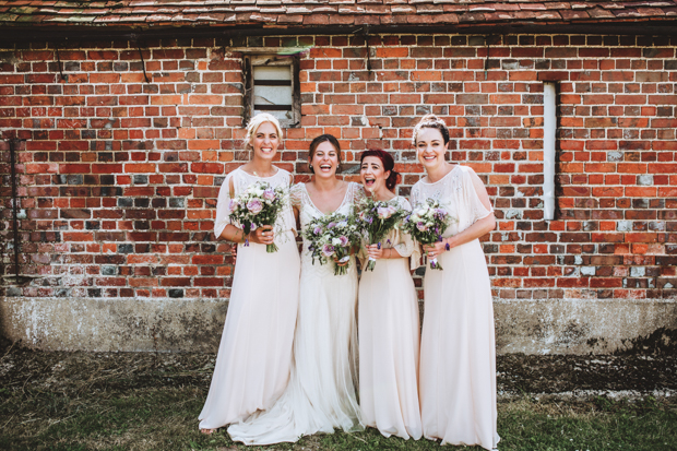 Whimsical Ipsden Farm Barn wedding by Frankee Victoria // onefabday.com