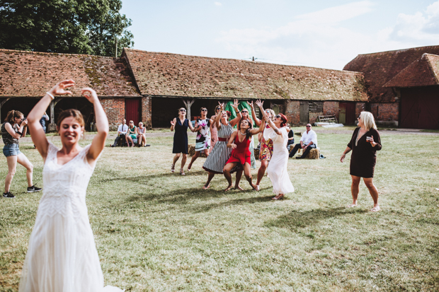 Whimsical Ipsden Farm Barn wedding by Frankee Victoria // onefabday.com