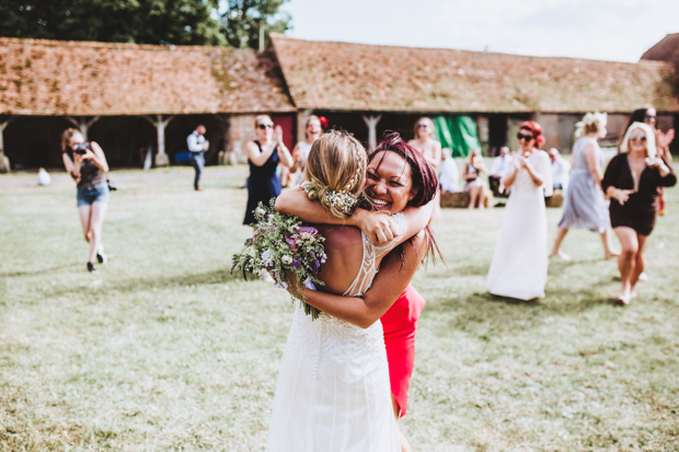 Whimsical Ipsden Farm Barn wedding by Frankee Victoria // onefabday.com