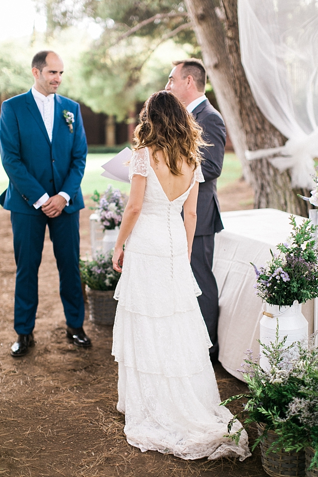 Beautiful Outdoor Wedding in Barcelona by En Route Photography // onefabday.com