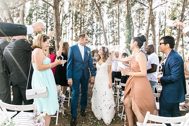 Beautiful Outdoor Wedding in Barcelona by En Route Photography // onefabday.com