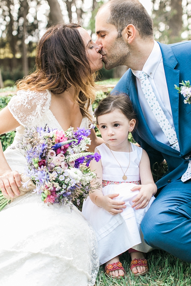 Beautiful Outdoor Wedding in Barcelona by En Route Photography // onefabday.com