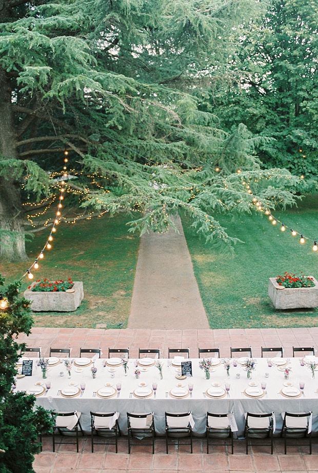 Beautiful Outdoor Wedding in Barcelona by En Route Photography // onefabday.com