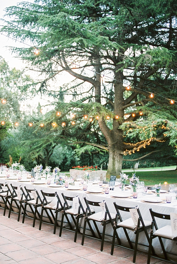 Beautiful Outdoor Wedding in Barcelona by En Route Photography // onefabday.com