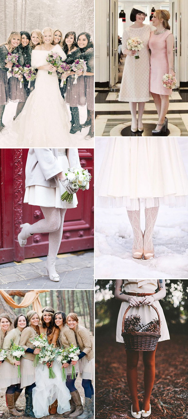 Wedding Tights for Brides & Bridesmaids | See more on onefabday.com