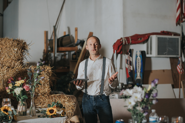 Beautiful Boho-Barn Wedding by Regina The Photographer / onefabday.com