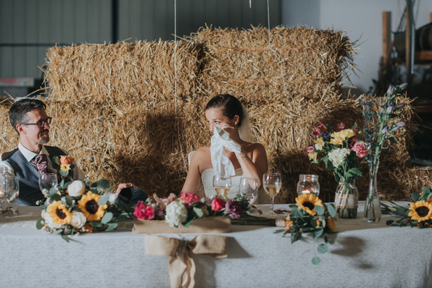 Beautiful Boho-Barn Wedding by Regina The Photographer / onefabday.com