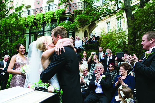 Beautiful Parisian Wedding by Catherine O'Hara // onefabday.com