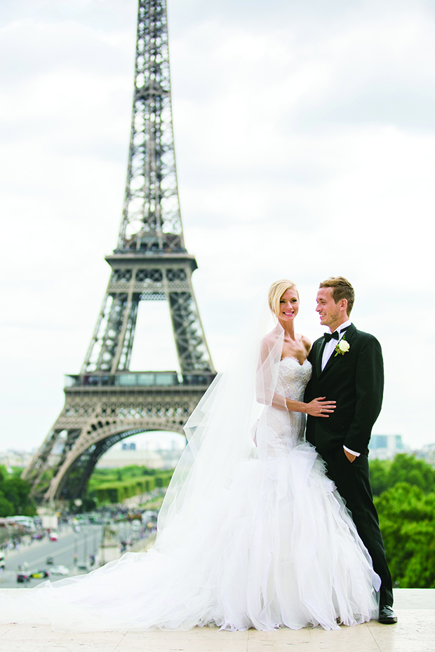 Beautiful Parisian Wedding by Catherine O'Hara // onefabday.com