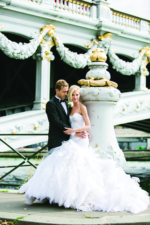 Beautiful Parisian Wedding by Catherine O'Hara // onefabday.com