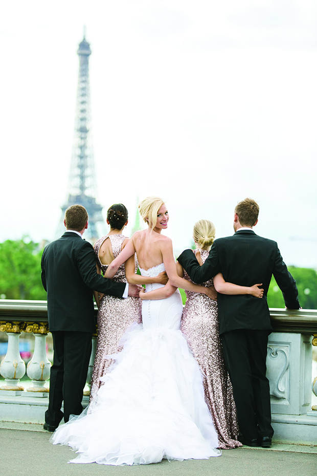 Beautiful Parisian Wedding by Catherine O'Hara // onefabday.com