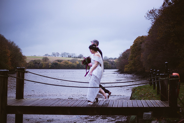 Chic and simple wedding at Ballinacurra House by Kate Bean // onefabday.com