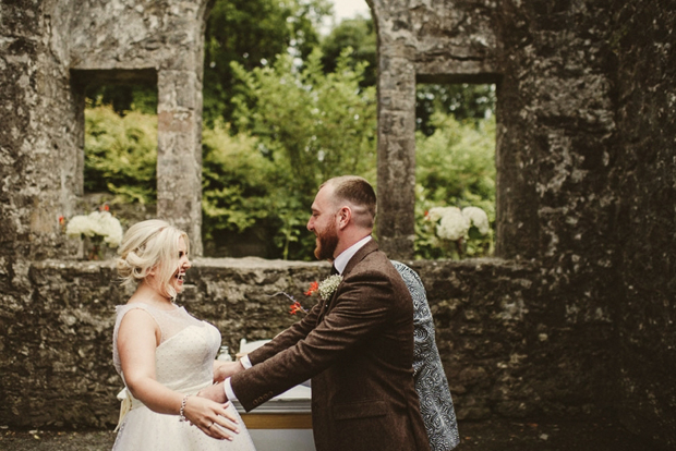 Loughcrew House wedding by Darek Novak Photography onefabday.com