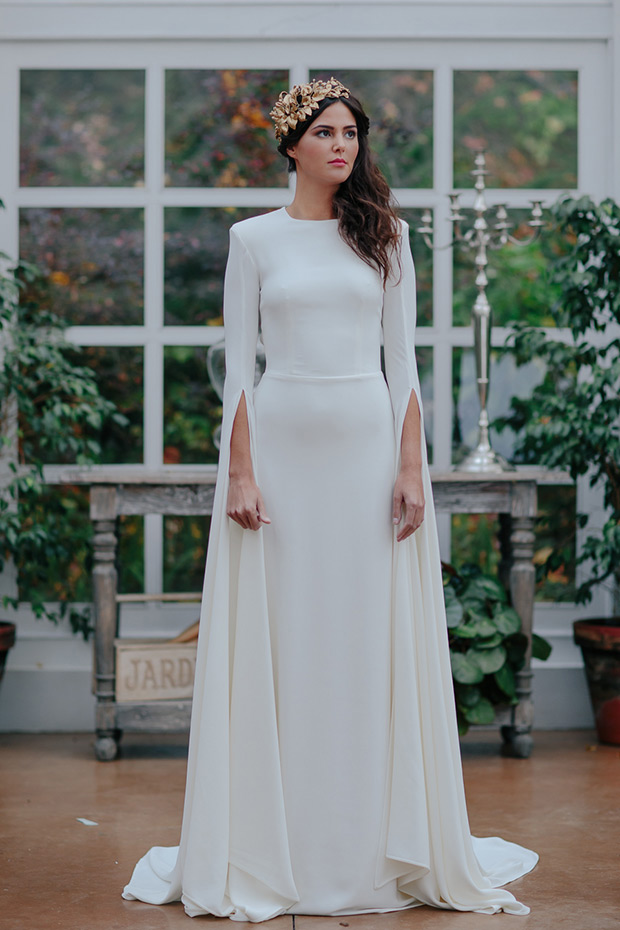 Non-traditional wedding dresses for the Fashionista bride | onefabday.com