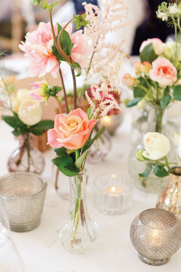 Pretty pink wedding at Chateau de la Ligne // onefabday.com