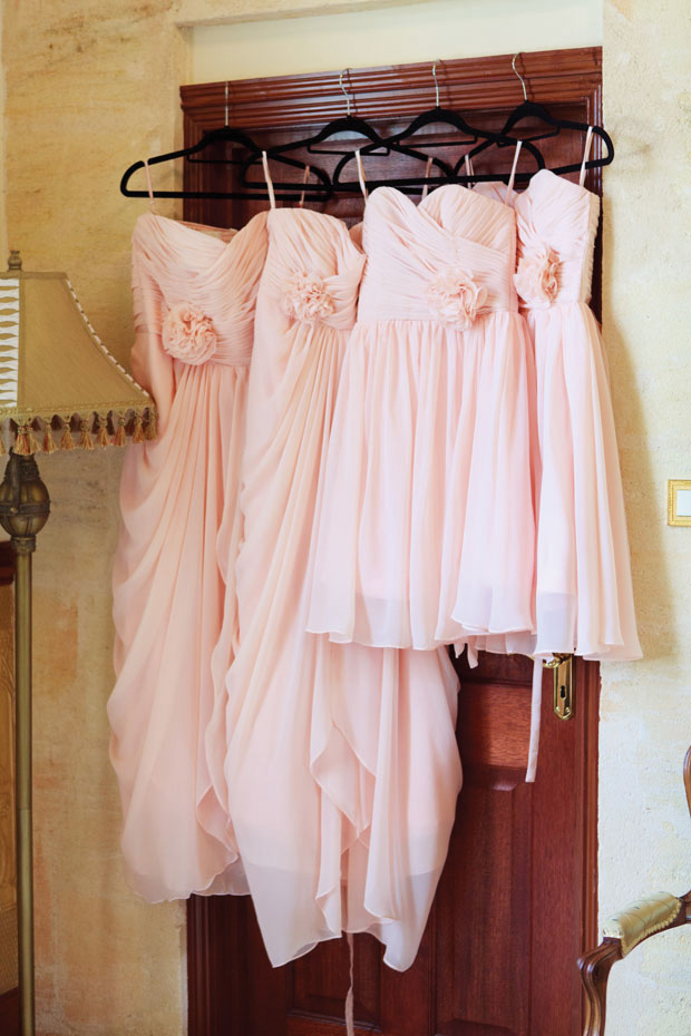 Pretty pink wedding at Chateau de la Ligne // onefabday.com