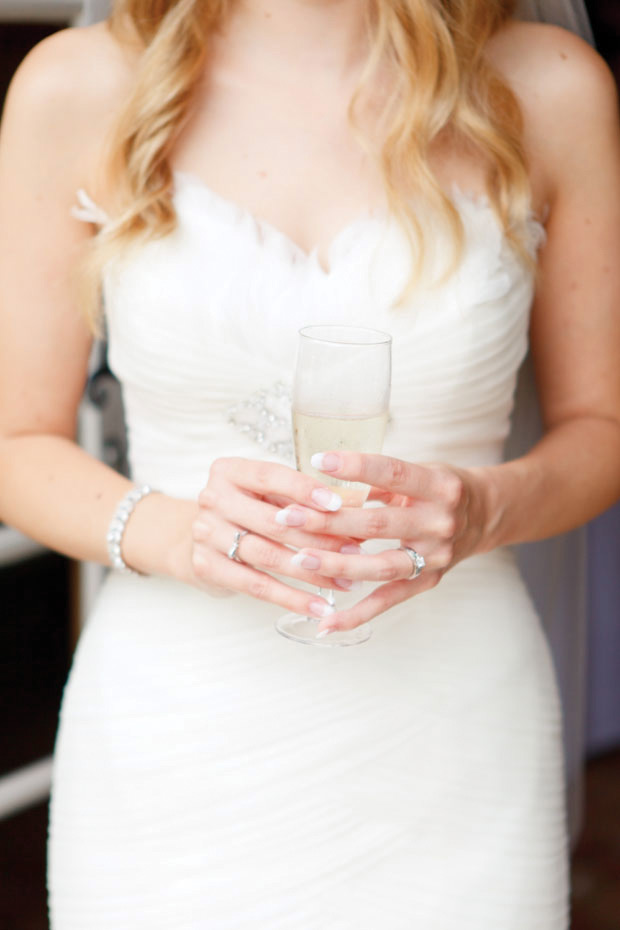 Pretty pink wedding at Chateau de la Ligne // onefabday.com