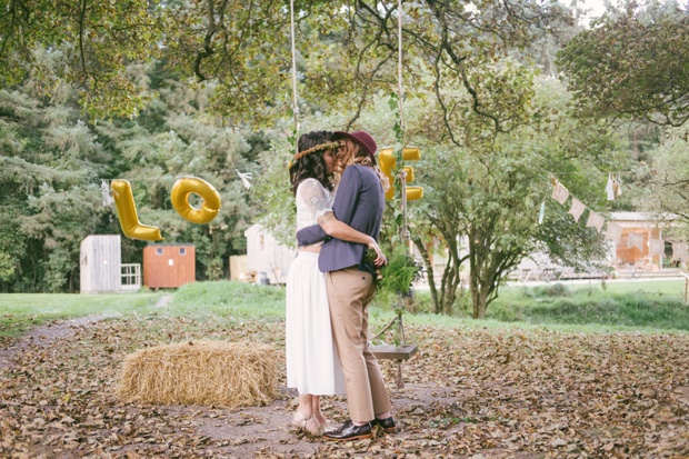 Beautiful boho wedding with two brides by Martina California // onefabday.com