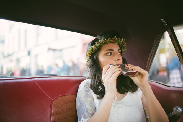 Beautiful boho wedding with two brides by Martina California // onefabday.com