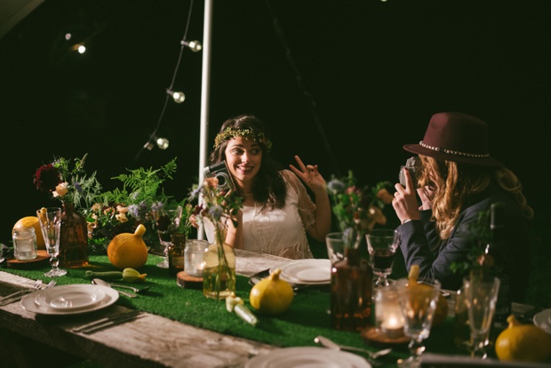 Beautiful boho wedding with two brides by Martina California // onefabday.com