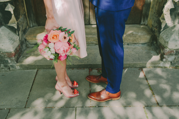 Colourful Budget Friendly Wedding by We Heart Pictures // onefabday.com