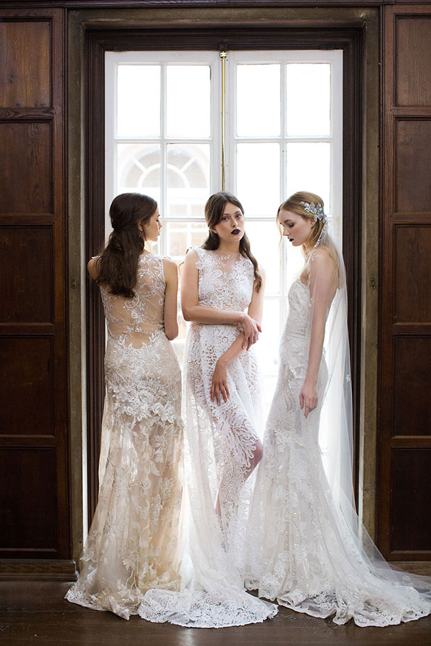 Claire Pettibone wedding dresses 2017 // see them all on onefabday.com