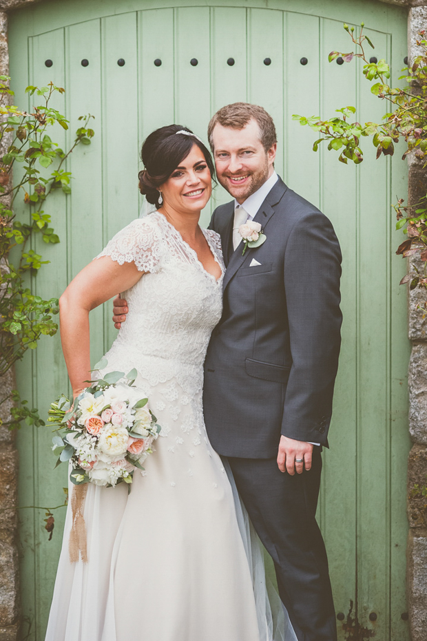 Vintage Inspired Cliff at Lyons real wedding by Kevin Morris Photography // onefabday.com