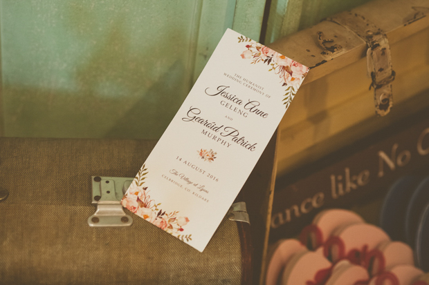 Vintage Inspired Cliff at Lyons real wedding by Kevin Morris Photography // onefabday.com