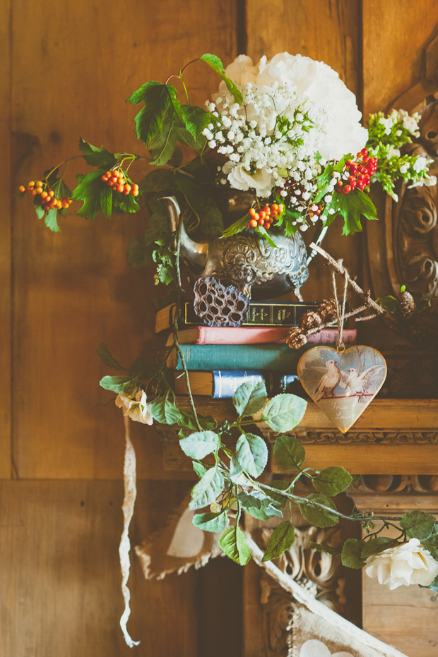 Vintage Inspired Cliff at Lyons real wedding by Kevin Morris Photography // onefabday.com