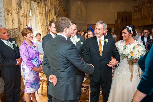 Vintage Inspired Cliff at Lyons real wedding by Kevin Morris Photography // onefabday.com