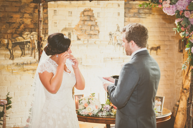 Vintage Inspired Cliff at Lyons real wedding by Kevin Morris Photography // onefabday.com