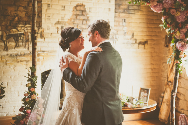 Vintage Inspired Cliff at Lyons real wedding by Kevin Morris Photography // onefabday.com