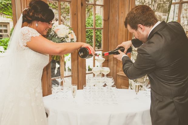 Vintage Inspired Cliff at Lyons real wedding by Kevin Morris Photography // onefabday.com