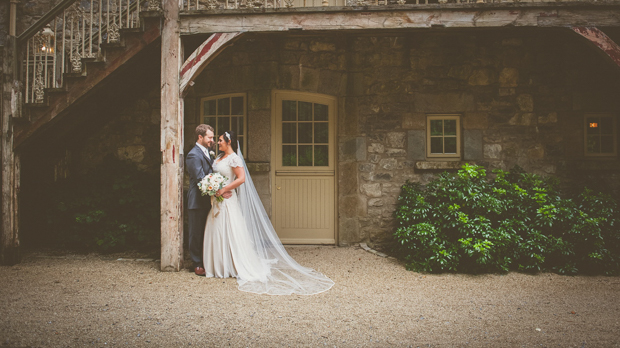 Vintage Inspired Cliff at Lyons real wedding by Kevin Morris Photography // onefabday.com