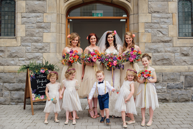 Colourful Gracehall Wedding by The Lous // See this beautiful wedding in full on onefabday.com