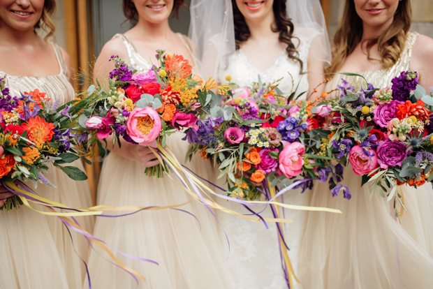 Colourful Gracehall Wedding by The Lous // See this beautiful wedding in full on onefabday.com