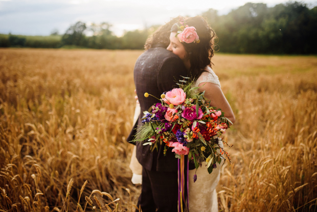 Colourful Gracehall Wedding by The Lous // See this beautiful wedding in full on onefabday.com