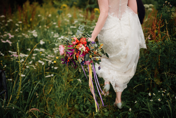 Colourful Gracehall Wedding by The Lous // See this beautiful wedding in full on onefabday.com