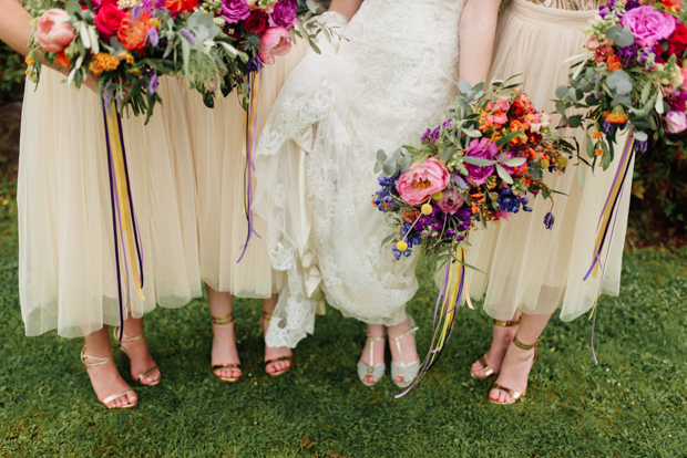 Colourful Gracehall Wedding by The Lous // See this beautiful wedding in full on onefabday.com