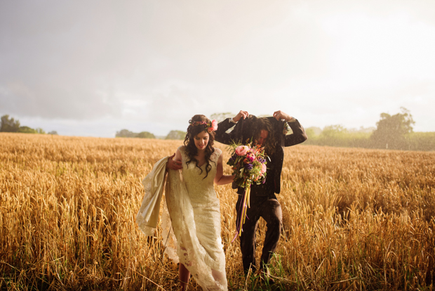 Colourful Gracehall Wedding by The Lous // See this beautiful wedding in full on onefabday.com