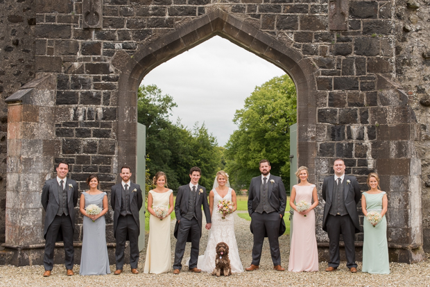 Pretty Summer Lissanoure Castle Estate wedding by Mark Barton // onefabday.com