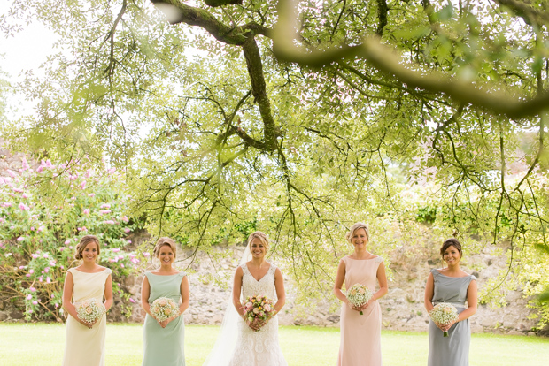 Pretty Summer Lissanoure Castle Estate wedding by Mark Barton // onefabday.com