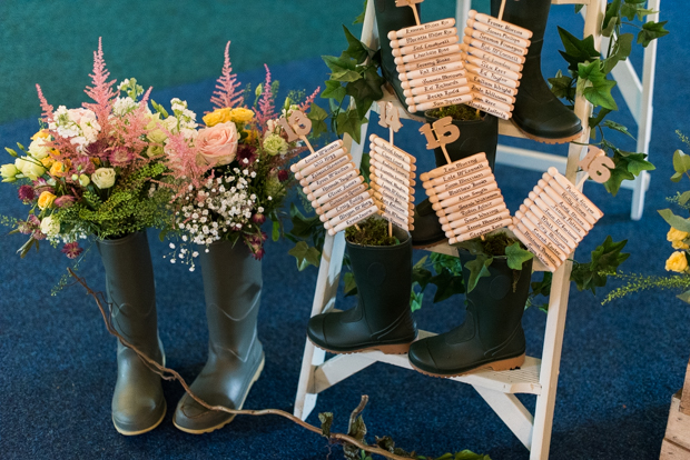 Pretty Summer Lissanoure Castle Estate wedding by Mark Barton // onefabday.com