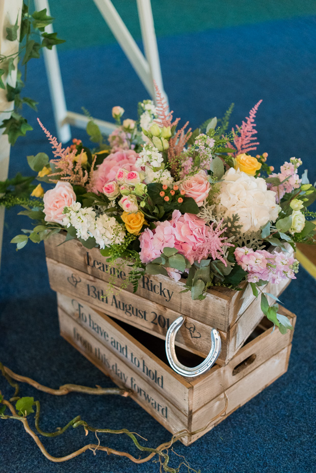 Pretty Summer Lissanoure Castle Estate wedding by Mark Barton // onefabday.com